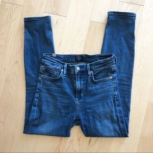 citizens of humanity rocket crop high rise skinny